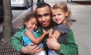 Richard Britts and his daughters-courtesy of Richard Britts