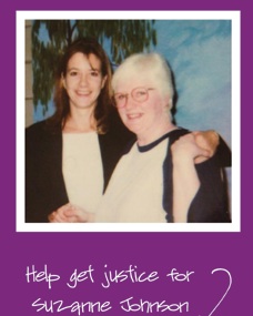 Toni Blake and Suzanne JohnsonChristmas, 2001